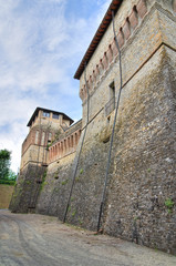 Fototapeta na wymiar Castle of Felino. Emilia-Romagna. Italy.