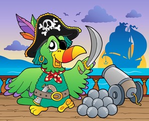 Piratenschiff-Deckthema 5