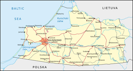 Kaliningrad, Königsberg, Oblast - obrazy, fototapety, plakaty