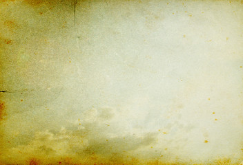 grunge blue sky