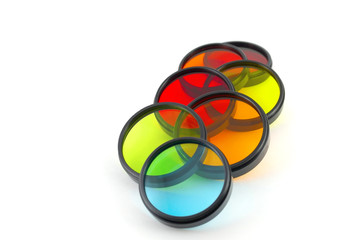 Color filters for lenses