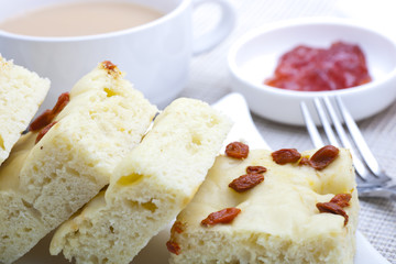 Chinese food - sponge corn cake