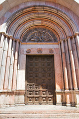 Baptistery. Parma. Emilia-Romagna. Italy.