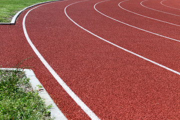 Fototapeta premium Running track