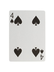 Playing card (four)