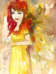 anielica z gwiazdą © bruniewska