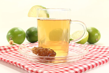 heißer Limettentee