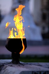 Eternal fire chalice