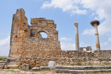 Marocco. Sito romano di Volubilis