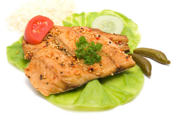 Geräuchertes Makrelenfilet