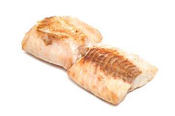 Gebratenes Lachsfilet