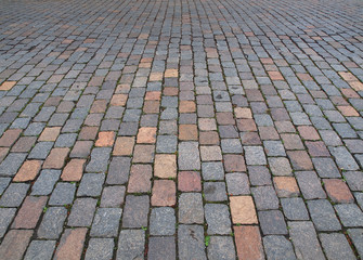 Pflasterstraße