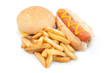Fast food meal