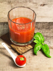 tomato drink with pepper