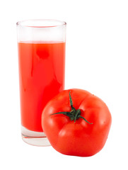 Juice and one tomato