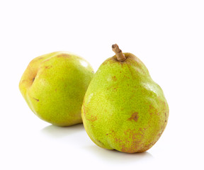 fresh green pears