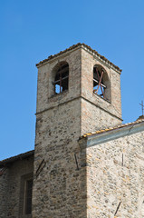 St. Lorenzo Church. Torrechiara. Emilia-Romagna. Italy.