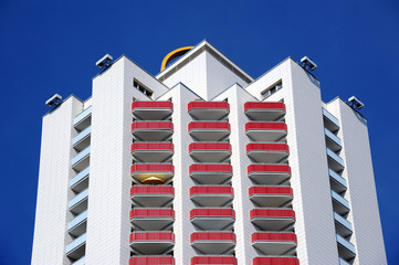 Balkonien - Hochhaus Detail