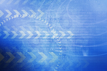 Microchip background - technology concept