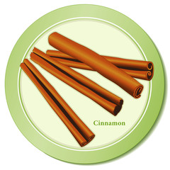 Cinnamon Sticks, popular spice for cooking, baking. Medicinal