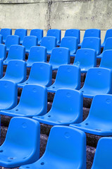Fototapeta premium Stadium seats pattern