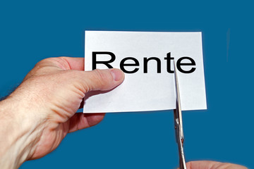 Rentenk&uuml;rzung