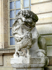 Fototapeta na wymiar Chateau de Fontainebleau