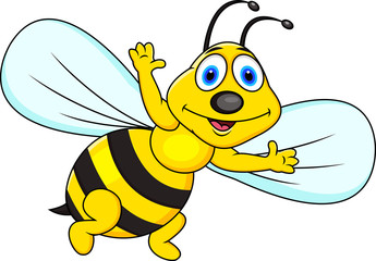 Cute Bee Cartoon