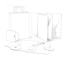 Editable corporate Identity template