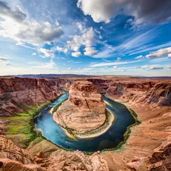 Zelfklevend Fotobehang Horseshoe Bend canyon © Beboy