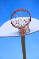 Basketball Hoop and Backboard