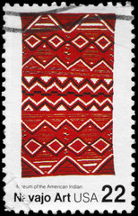 USA - CIRCA 1986 Navajo Art