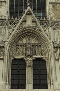 The beautiful Gothic cathedral St. Michael
