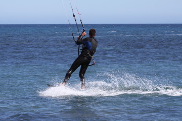 le sport kite surf
