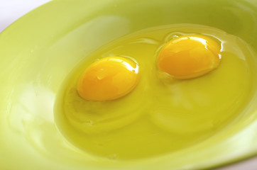 raw eggs
