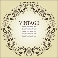 Vintage Frame Design