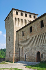 Naklejka premium Castle of Torrechiara. Emilia-Romagna. Italy.