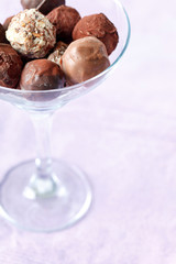 chocolate truffles