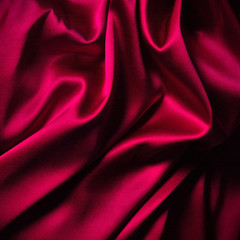 Red silk