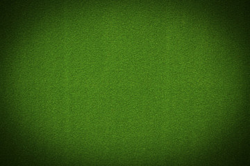 Green poker table felt background