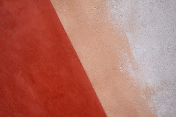 Fototapeta premium intonaci colorati in diagonale