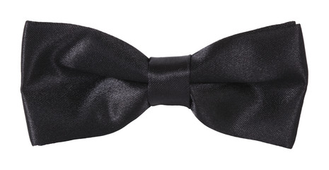 Black bow tie
