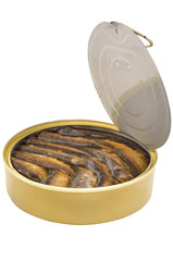 Canned sprats in oil