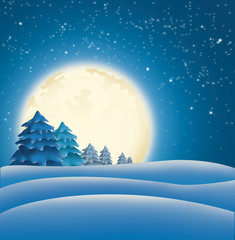 Obraz na płótnie Canvas Christmas background. Winter background.