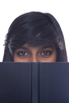 Teen Girl Reading Book