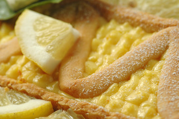 Lemon cake - Crostata crema di limone