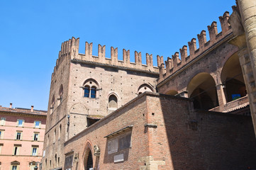 Obraz premium King Enzo's Palace. Bologna. Emilia-Romagna. Italy.
