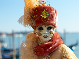 Costume in Venice carnival