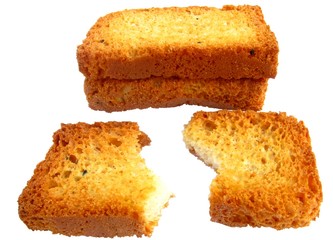 Pieces of toast