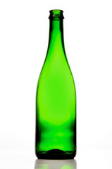 bottiglia vetro verde vuoto